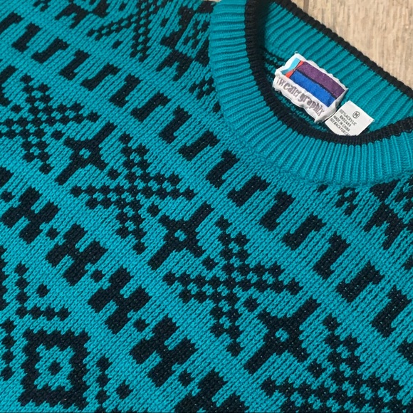 Vintage pattern sweater good condition - Picture 5 of 9